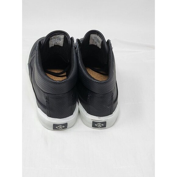 Sperry STS 87845 High Top Women’s Black faux Leather Shoes size 12 NWOT - Picture 4 of 7